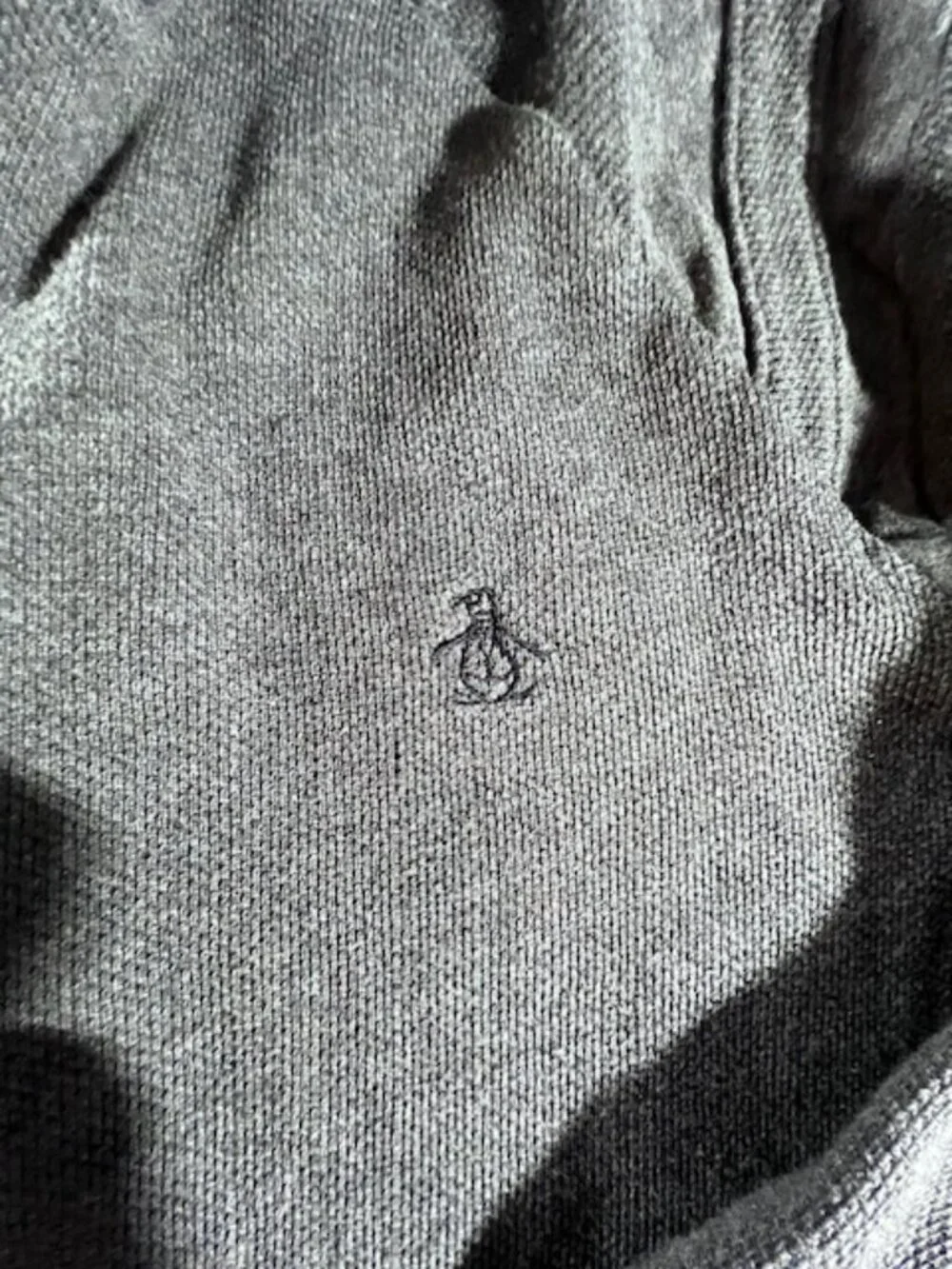 ORIGINAL PENGUIN‎ gray zip up jacket